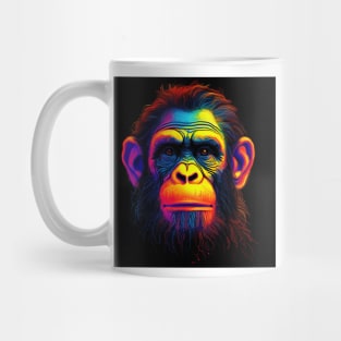 Apes Together Strong Neon Pop Art 3 Mug